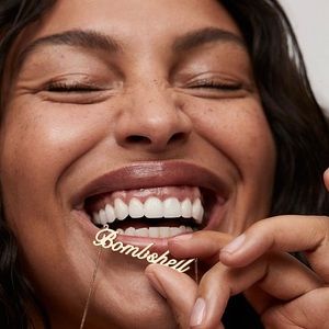 Victorias Secret Nameplate Necklace